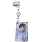 ソイングク ICカードケース パスケース リール付き バッグチャーム 韓流 グッズ fz006-4