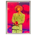 ショッピングg-dragon G-DRAGON ジードラゴン BIGBANG ビッグバン フォトプレート 額入り 写真 A4サイズ 韓流 グッズ hp094-16