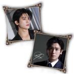 【中綿無し】パクヒョンシク  クッション カバー 布製 両面 韓流 アイドル グッズ 韓国 雑貨 nad077-18