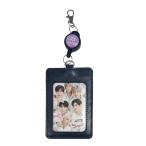 ショッピング韓流 ASTRO アストロ 写真入り リール付き パスケース ICカードケース 伸びる 伸縮 韓流 グッズ nc023-0