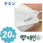 テミン SHINee シャイニー 不織布 マスク 20枚セット 個包装 韓流 グッズ ne012-6b