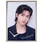 パクヒョンシク フォトフレーム 壁掛け 時計 韓流 グッズ nf018-5