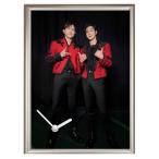 TVXQ 東方神起 ユノ ユンホ チャンミン フォトフレーム 壁掛け 時計 韓流 グッズ nf050-11