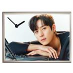 キムヨンデ フォトフレーム 壁掛け 時計 韓流 グッズ nf073-1