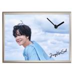 チャングンソク フォトフレーム 壁掛け 時計 韓流 グッズ nf077-1