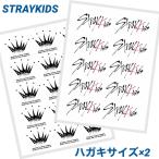 ストレイキッズ STRAYKIDS スキズ タトゥーシール マスクシール ハガキサイズ2枚セット 韓流 グッズ  ng003-01