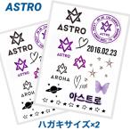 ASTRO アストロ タトゥーシール マスクシール ハガキサイズ2枚セット 韓流 グッズ ng004-0