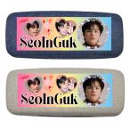 ソイングク メガネケース デニム リネン 眼鏡ケース 韓流 グッズ pd028-4