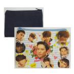 ショッピング韓流 チソン フラット ポーチ 韓流 グッズ rc062-1