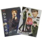 テソン D-LITE ビッグバン BIGBANG A4 クリアファイル 韓流 グッズ tk005-2