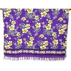  парео .. мульти- Cross цветочный принт гибискус лиловый Asian шероховатость Thai смешанные товары этнический ткань купальный костюм диван покрытие ковер 