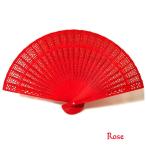 アロマの香りの扇子バラの香りRos...