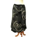 タイパンツスカートパンツイージーパンツ秋冬レディースブラックおしゃれなワイ...