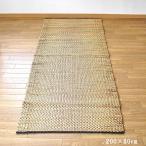 ウオーターヒヤシンスのラグマット　約200cmｘ80cm　アジアン雑貨　バリ雑貨　タイ雑貨　