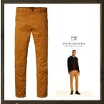 SCOTCH&SODA Scotch &amp; soda (MOTT) super тонкий FIT брюки-чинос color:Nutmeg( orange )