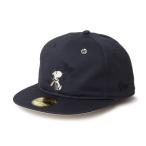 NEW ERA New Era (14865372) 59FIFTY soft задний Ram Soft Buckram Vintage PEANUTS Peanuts fei dead черный 7 1/2 размер (59.6cm)