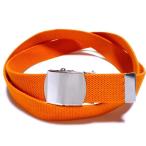  Rescue orange 32 мм хлопок GI ремень ga коричневый ремень ролик пряжка ремень полный размер соответствует (85cm~200cm до размер другой цена ) сделано в Японии 1 упаковка 3шт.@ до почтовая доставка соответствует возможно 