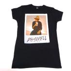 PHARRELL WILLIAMS ファレル・ウィリアムス SITTING WITH DRINK) Girls Tee オフィシャル アーティスト Tシャツ / 2枚までメール便対応可