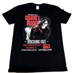 QUIET RIOT クワイエット・ライオット ROCKINGOUT オフィシャル バンドTシャツ 1梱包2枚までメール便対応可