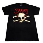SIXX:A.M. シックス エイ エム DARKNESS SKULLオフィシャル バンドTシャツ 1梱包2枚までメール便対応可