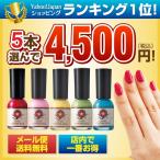 ネイル 胡粉ネイル 京の胡粉ネイル10ml 5本セットメール便無料 一番お得 爪に優しい ネイルアート 親子ネイル