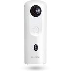 【整備済み品】 RICOH THETA SC2 WHITE ホワイト 360度全天球カメラ 360°手振れ補正機能搭載 4K動画 進化したHDR合成機能 (THETA SC比 2.4倍の処理
