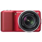 SONY（ソニー） α NEX-3 ズームレンズキット（18-55mm）レッド