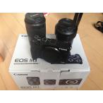 CANON（キヤノン）EOS M3 ダブルズームキット（18-55mm, 55-200mm）ブラック EOSM3BK-WZK