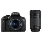 CANON（キヤノン）EOS Kiss X8i ダブルズームキット（18-55mm, 55-250mm）ブラック