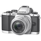 OLYMPUS беззеркальный однообъективный OM-D E-M10 ED 14-42mm F3.5-5.6 EZ линзы комплект серебряный OM-D E-M10 LKIT SLV