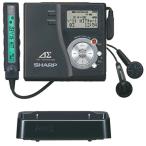  sharp портативный MD магнитофон черный au vi MD-DR77-B