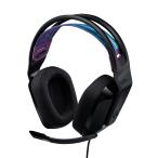 Logicool G G335 ゲーミングヘッドセット G335BK 有線 3.5mm 軽量 240g マイク付き フリップミュート PS5 PS4 PC Switch 2 Switch Xbox対応 ブラック 国内正規品