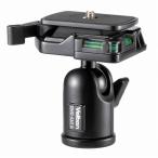 Velbon свободный платформа QHD-43DN маленький размер низ диаметр 38mm DIN стандарт Quick колодка соответствует алюминиевый 475213 черный 