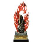 ショッピング仏像 仏像 不動明王 木製 彩色 4.5寸 真言宗