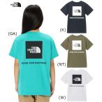 ショッピングノースフェイス tシャツ ノースフェイス Tシャツ キッズ 親子 THENORTHFACE バックスクエアロゴティー 子供用 NTJ32333 110cm 120cm 130cm 140cm 150cm 送料無料(ネコポス便)