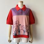 【30%OFF SALE】アルベロベロ(Alberobello)オレボレブラぶたさんプリント&コード刺繍 ポロシャツ(ピンク)【2025 SUMMER COLLECTION】送料無料