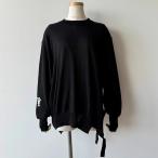 ショッピングSALE品 【30％OFF SALE】アルベロベロ(Alberobello)オレボレブラぶたさんワッペン付き ニットプルオーバー（クロ）【2025 AUTUMN COLLECTION】送料無料