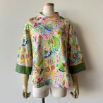 ショッピングSALE品 【30％OFF SALE】アルベロベロ(Alberobello)オレボレブラぶたさん＆フラワープリント プルオーバー（カラフル）【2025 AUTUMN COLLECTION】送料無料