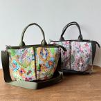 ショッピングSALE品 【10％OFF SALE】アルベロベロ(Alberobello)オレボレブラぶたさん＆フラワープリント 2WAY バッグ【2025 AUTUMN COLLECTION】送料無料