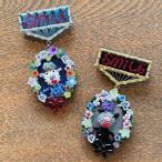 ショッピングビーズ 【10％OFF SALE】アルベロベロ(Alberobello)オレボレブラぶたさんビーズモチーフ ブローチ【2025 WINTER COLLECTION】