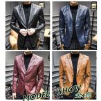 テーラードジャケット新作革ジャン折...