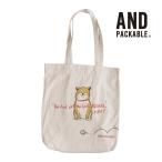 トートバッグ ドヤシバ AND PACKABLE(R) キャンパストート マルシェバッグ エコバッグ
