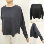 ショッピングカットソー 秋冬値下げ【イリゼ/T8127/20%OFF】毛100％スムース丸首Ａライン３Ｄバックロングラウンドヒップ丈カットソードロップ超長袖/irise/sps/5i56b601xx