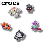 クロックス crocs ジビッツ Hello Kitty Friends Halloween 5Pck 10015851 アクセサリー メール便配送