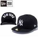 送料無料！ ニューエラ 59FIFTY UNDERVISOR ニューヨーク・ヤンキース ブラック × ホワイト NEW YORK 12336652