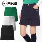 ピン PING フェイクレイヤードプリーツスカート レディース 2025春夏 ゴルフウェア 622-5134200 クリアランスセール