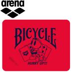  Arena плавание BICYCLE полотенце M FAR-9925-RED