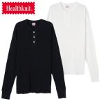 ショッピングking  ヘルスニット #52016 サーマルキング ワッフル  ヘンリーネック メンズ 長袖 トップス インナー Healthknit Thermal King Waffle Henley Neck L/S