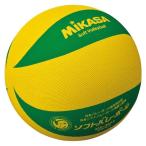 ミカサ MIKASA ソフトバレー カラーソフトバレーボール小学生用(イエロー×グリーン) MSM64YG