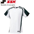 エスエスケイ SSK 野球 1ボタンプレゲームシャツ メンズ・ユニセックス BW0906-1090 メール便配送